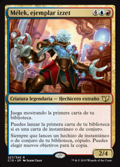 Melek, Izzet Paragon