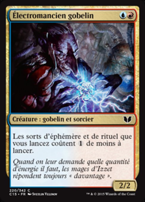Goblin Electromancer