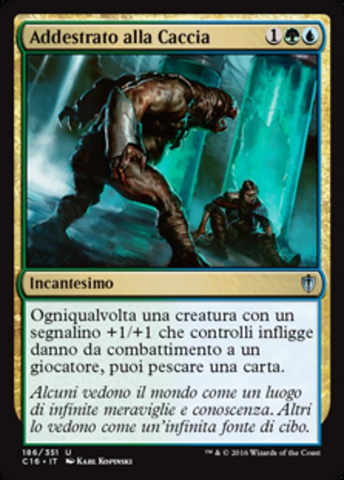 Addestrato alla Caccia