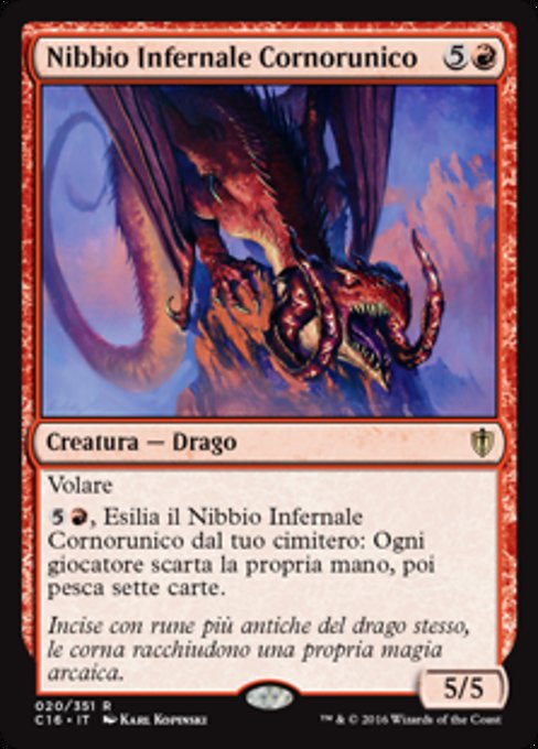 Nibbio Infernale Cornorunico