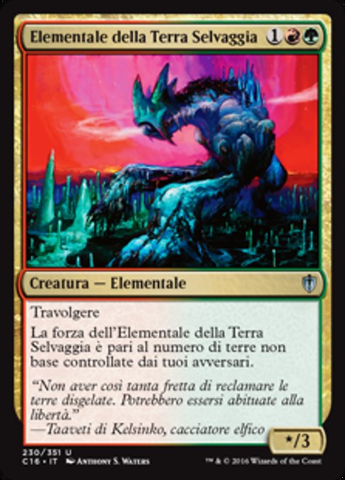 Elementale della Terra Selvaggia