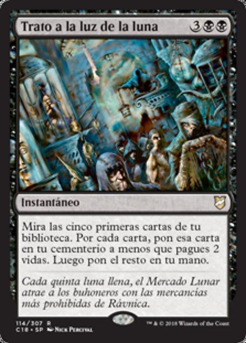 Trato a la luz de la luna