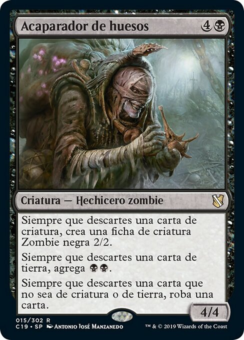 Acaparador de huesos