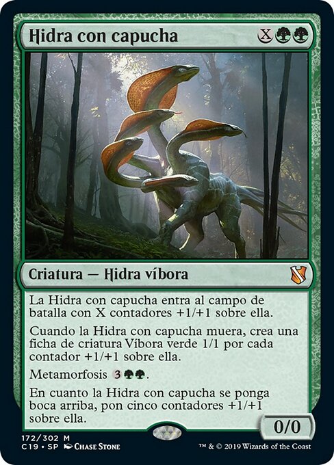Hidra con capucha