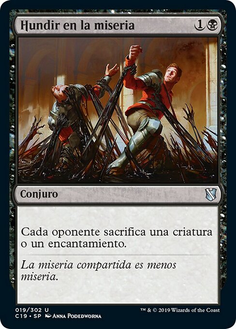 Hundir en la miseria