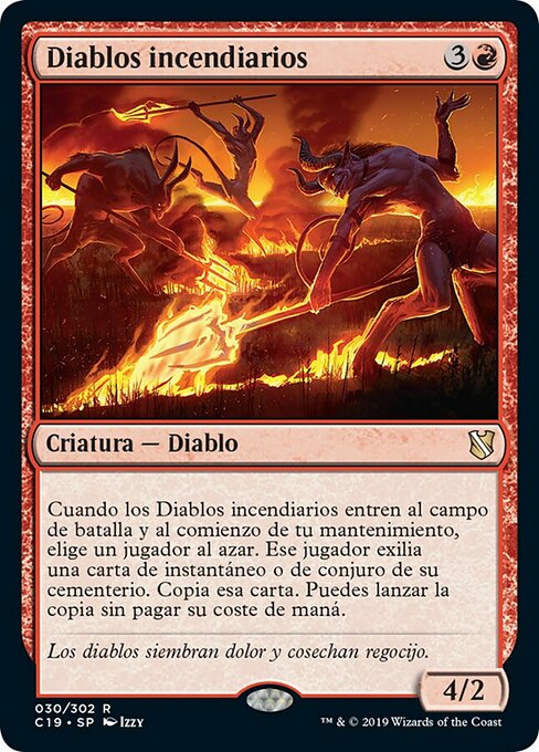 Diablos incendiarios