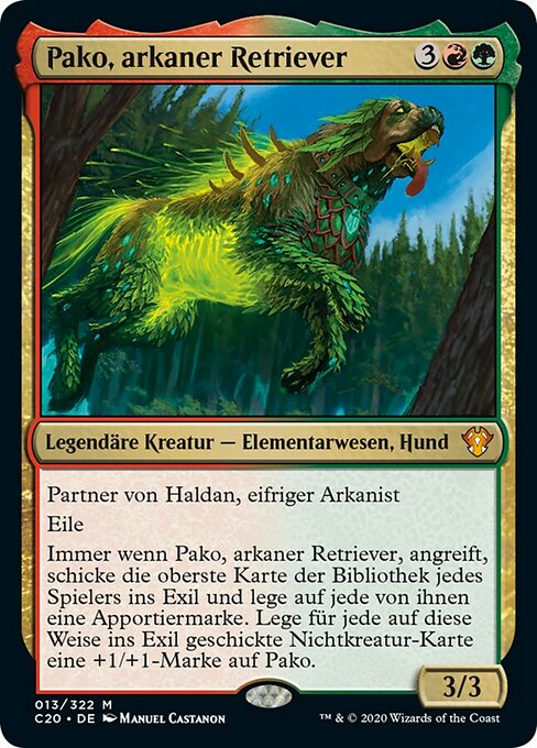 Pako, arkaner Retriever