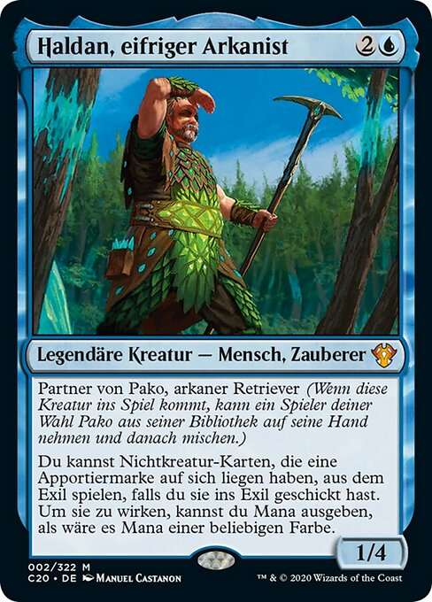 Haldan, eifriger Arkanist