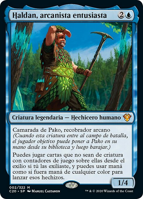 Haldan, arcanista entusiasta
