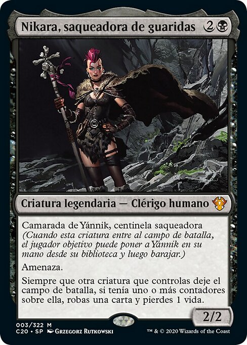 Nikara, saqueadora de guaridas