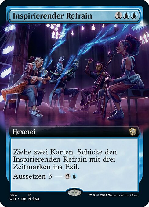 Inspirierender Refrain