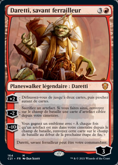 Daretti, Scrap Savant
