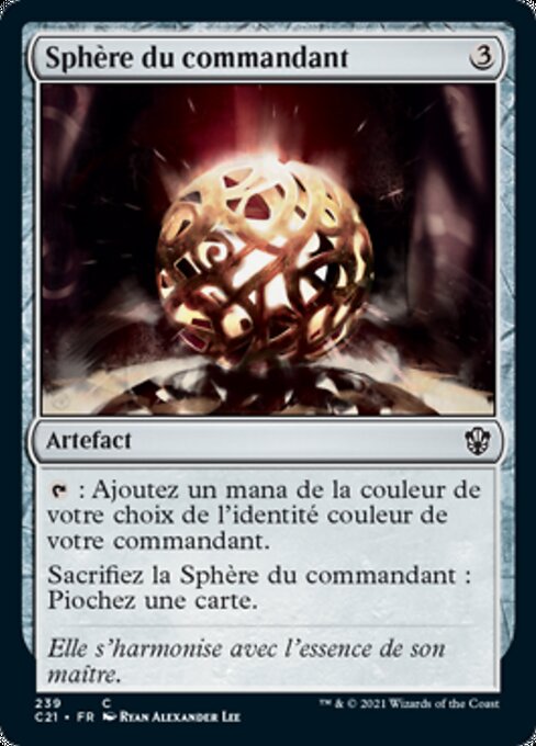 Sphère du commandant