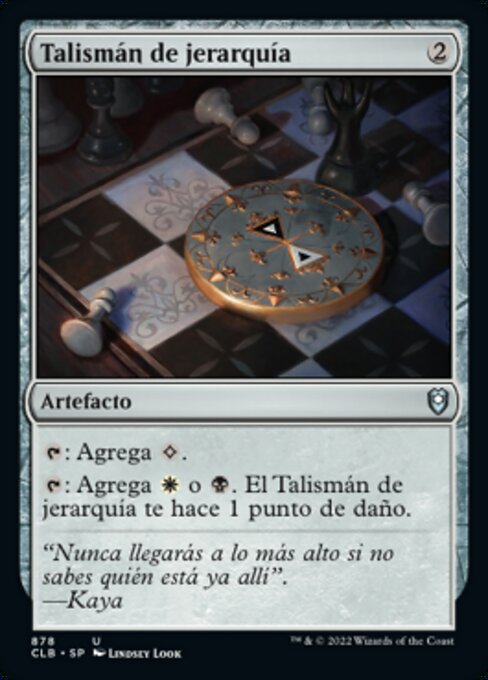 Talisman of Hierarchy