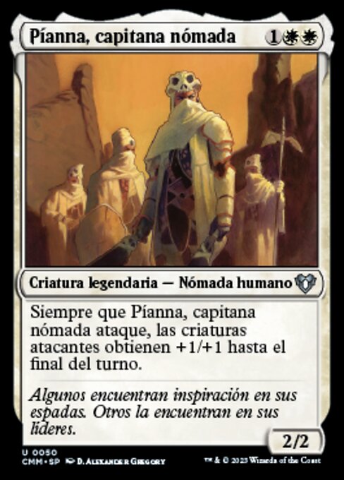 Pianna, Nomad Captain
