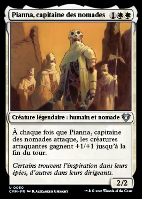 Pianna, Nomad Captain