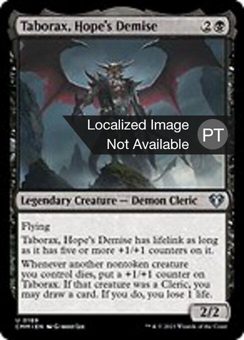 Taborax, Hope's Demise