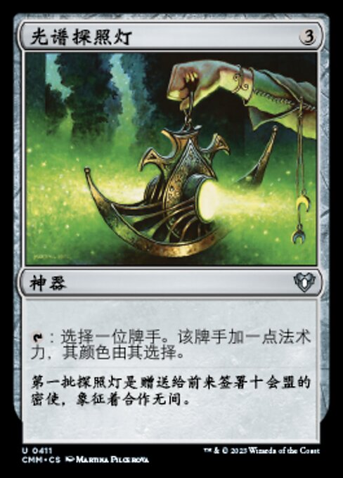 Spectral Searchlight