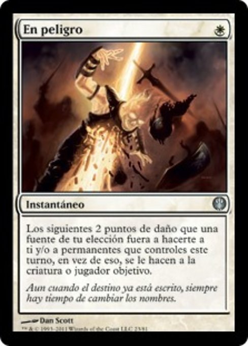 En peligro