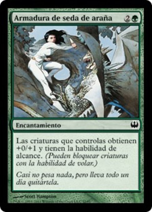 Armadura de seda de araña