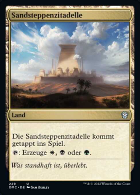Sandsteppe Citadel