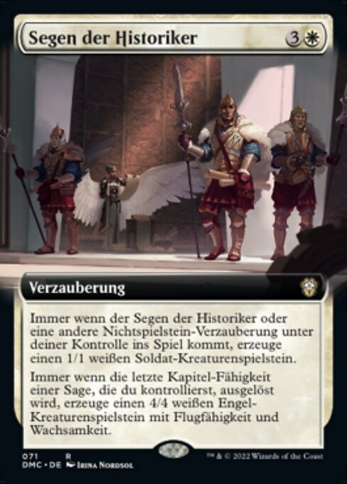 Segen der Historiker