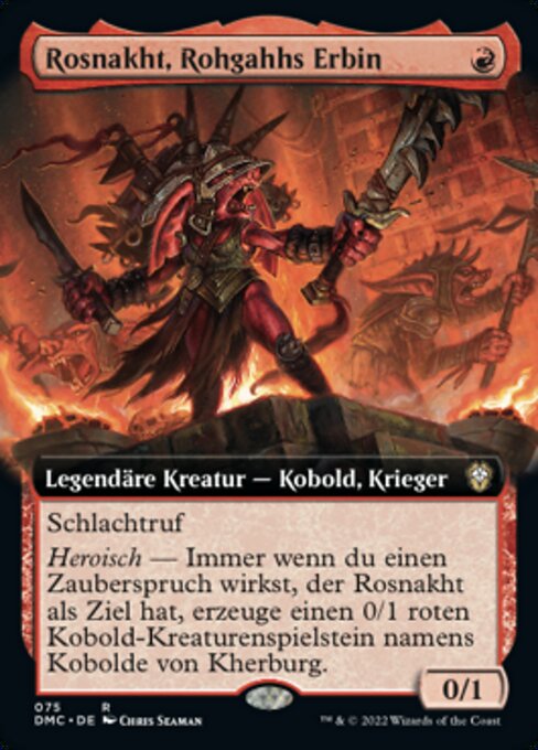 Rosnakht, Heir of Rohgahh