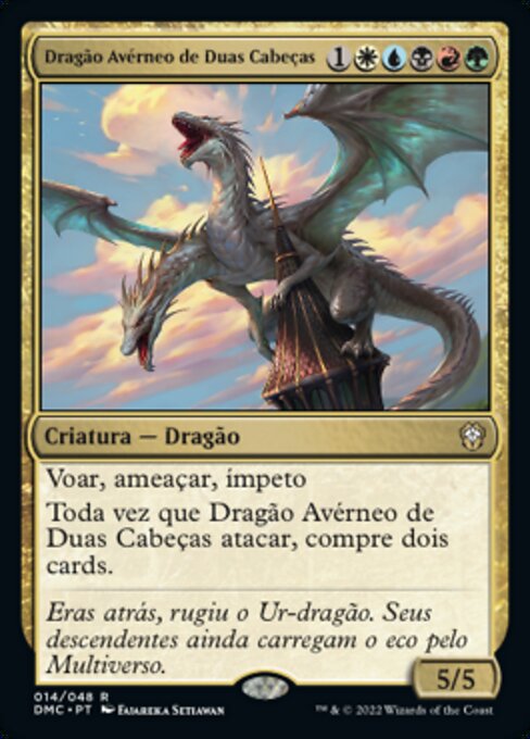 Dragão Avérneo de Duas Cabeças