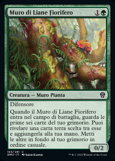 Floriferous Vinewall