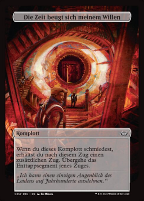 Time Bends to My Will