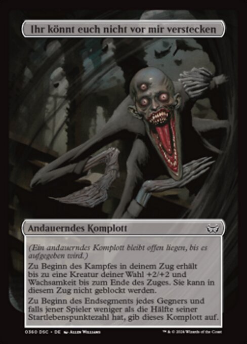 You Cannot Hide from Me