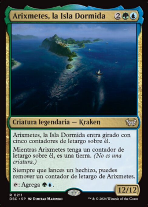 Arixmethes, Slumbering Isle