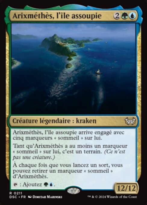 Arixmethes, Slumbering Isle