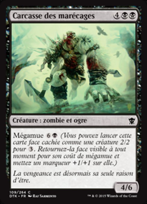 Carcasse des marécages