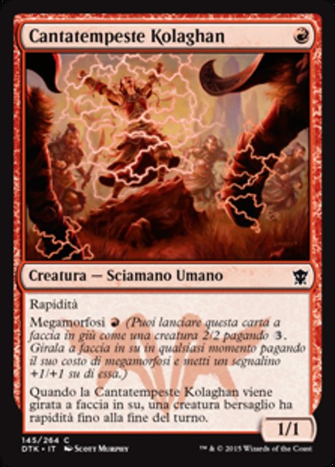 Kolaghan Stormsinger