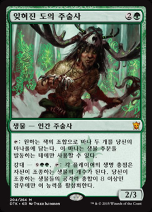 Shaman of Forgotten Ways