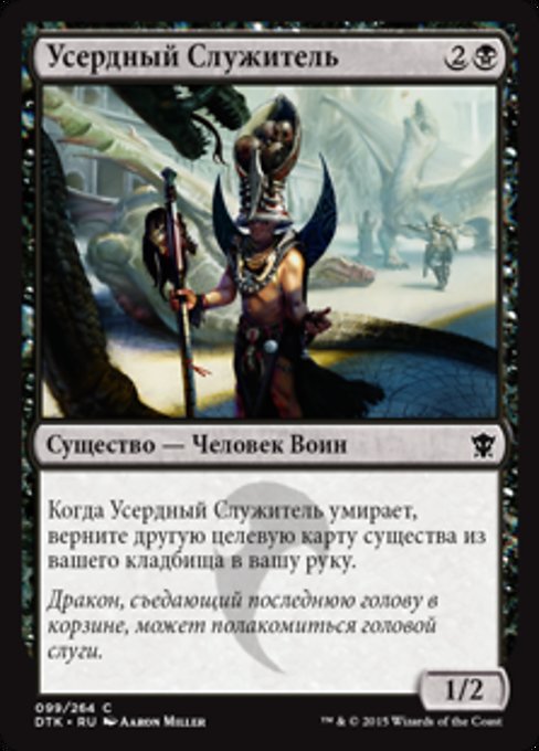 Усердный Служитель