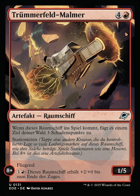 Debris Field Crusher