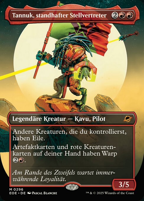 Tannuk, Steadfast Second