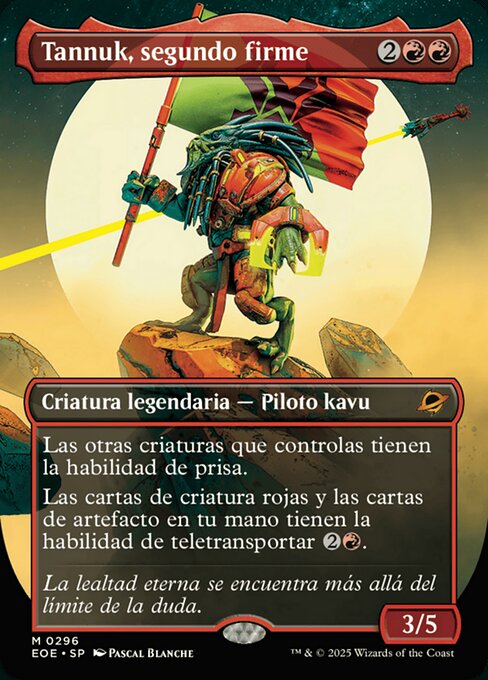 Tannuk, Steadfast Second