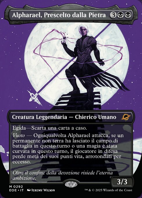 Alpharael, Stonechosen