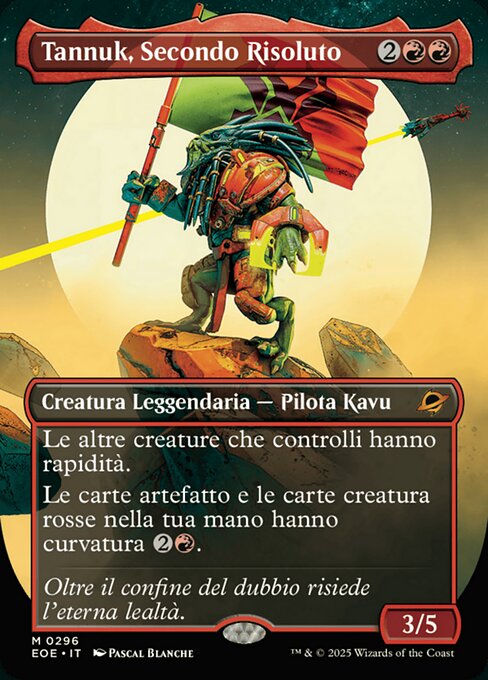 Tannuk, Steadfast Second