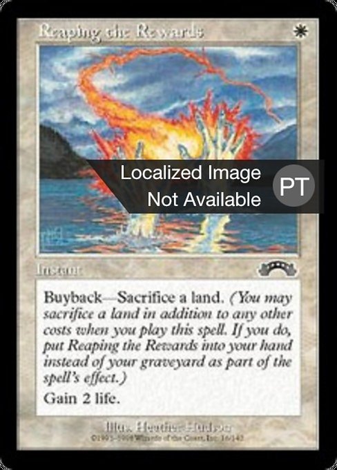 Colher as Recompensas