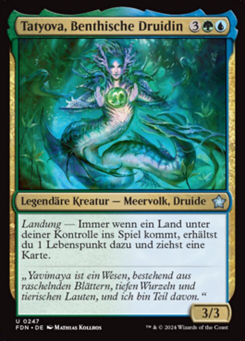 Tatyova, Benthic Druid