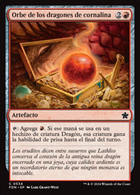 Carnelian Orb of Dragonkind