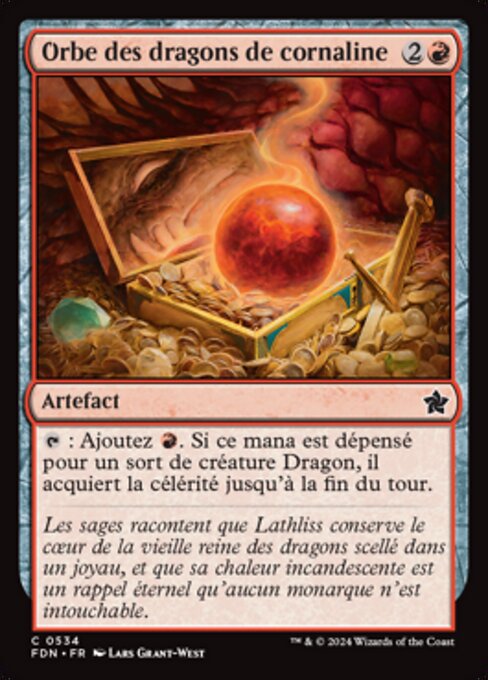 Carnelian Orb of Dragonkind