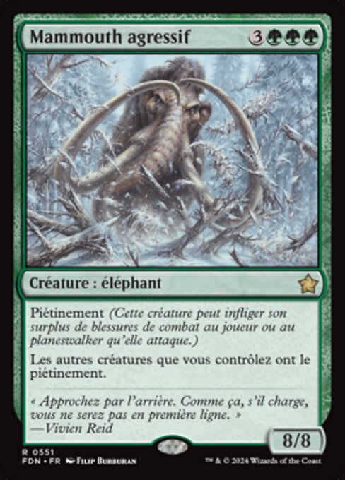 Aggressive Mammoth