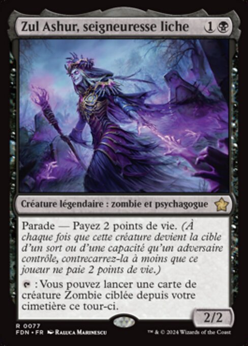 Zul Ashur, Lich Lord