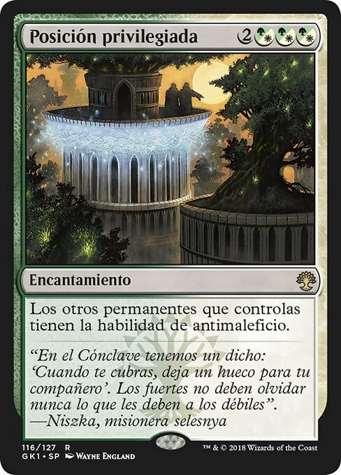 Posición privilegiada