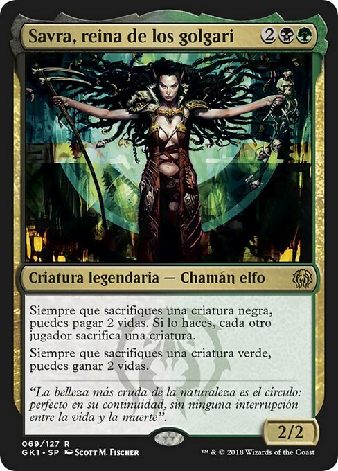 Savra, reina de los golgari